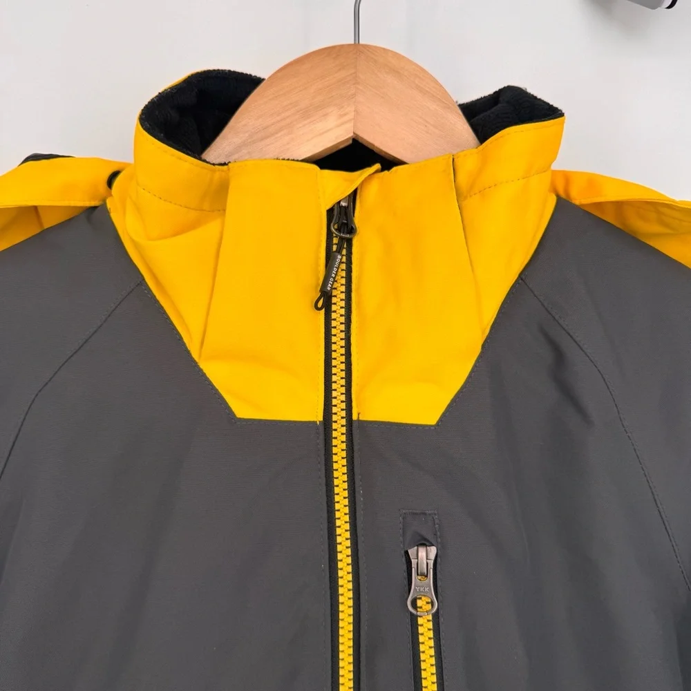 Boulder Gear Youth Verve Jacket Yellow & Gray Size‎ Large Winter Ski Snowboard